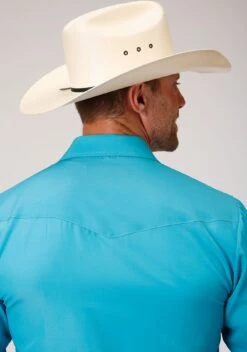 ROPER SNAP SOLID COLOR BROADCLOTH -Stetson Clothing Shop 0100100253037c