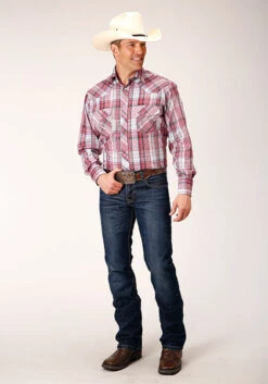 ROPER 1632 RED PRIMARY COLORS PLAID