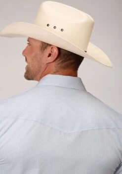 ROPER SNAP YARN DYED 80/20 STRIPE -Stetson Clothing Shop 0100201440327c