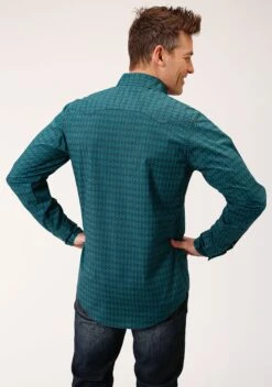 ROPER 1369 DIAMONDS PRINT -Stetson Clothing Shop 0300100641011c