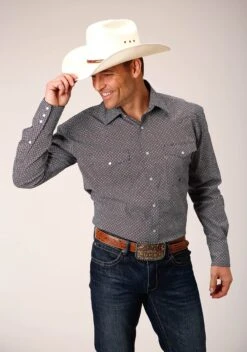 Roper Classic Geo Long Sleeve Shirt