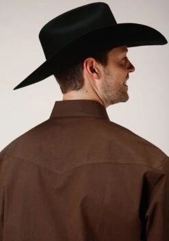 ROPER 1413 BLACK FILL - BROWN -Stetson Clothing Shop 0300102650126c