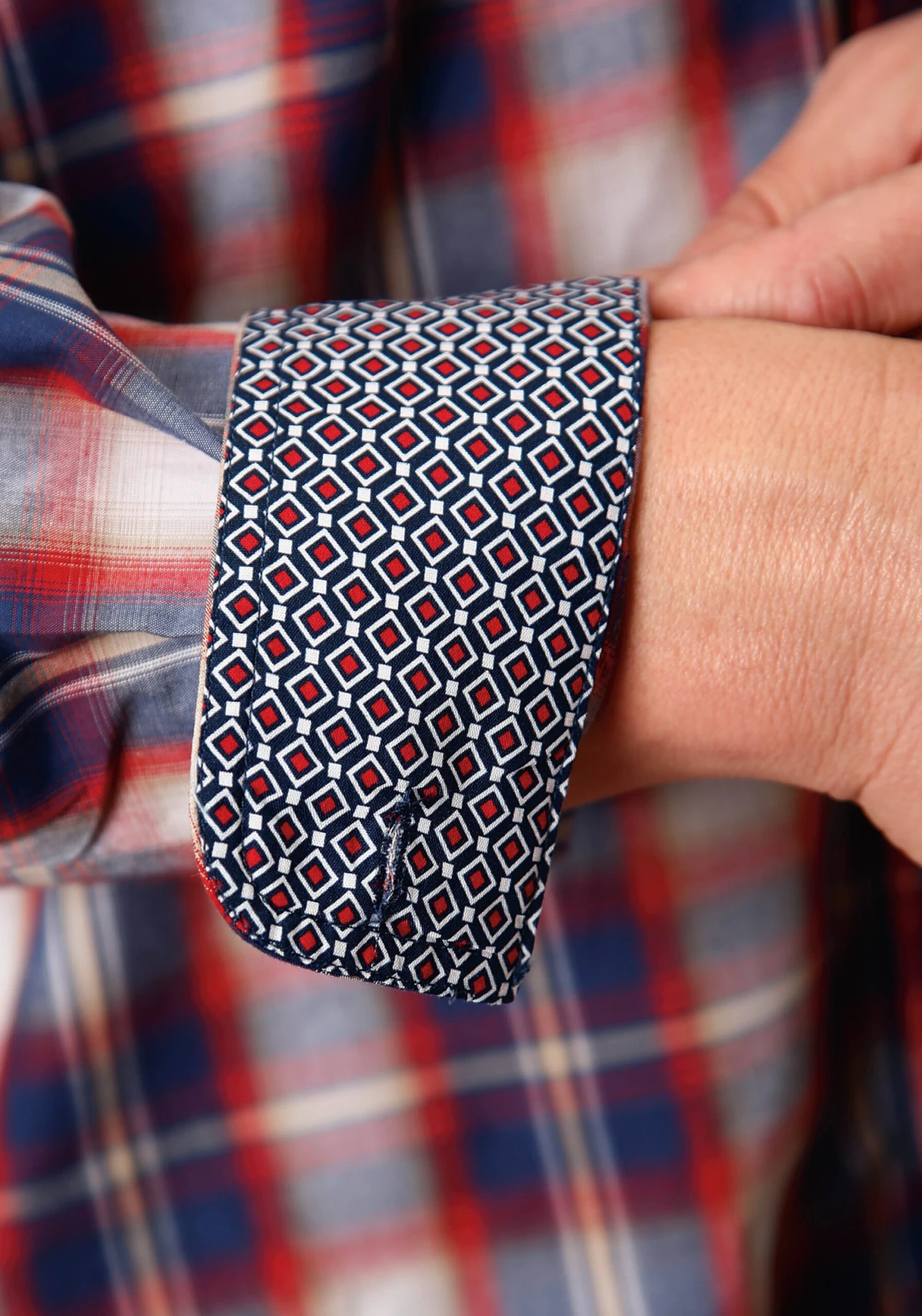 Roper Independence Plaid Long Sleeve Shirt 3 Roper Independence Plaid Long Sleeve Shirt - Image 3