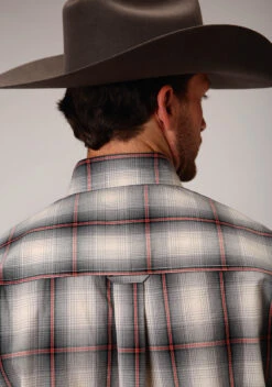 ROPER AMARILLO Y/DYED PLAIDS 1 OPEN POCKET -Stetson Clothing Shop 0300103797012c