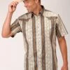 Roper Desert Stripe Short Sleeve Shirt