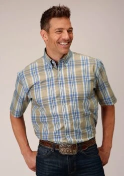 Roper Sandy Plaid Short Sleeve Shirt
