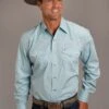 Stetson Snap Silver Diamond Long Sleeve Shirt