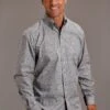 Stetson Shadow Medallion Long Sleeve Shirt