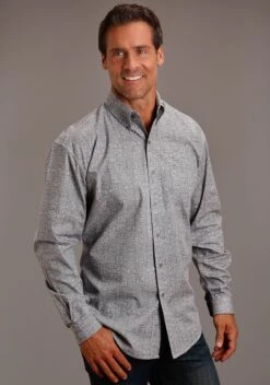 Stetson Shadow Medallion Long Sleeve Shirt