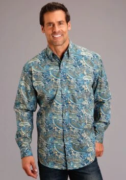 Stetson Fall Paisley Long Sleeve Shirt