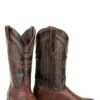 John B. Stetson Classic Western Brown Square Toe