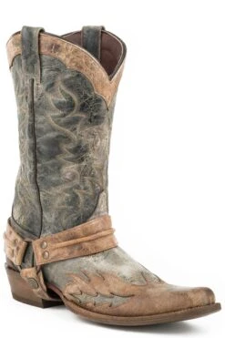 Stetson OUTLAW TOE *HARNESS *SGL WELT* 13" SHAFT