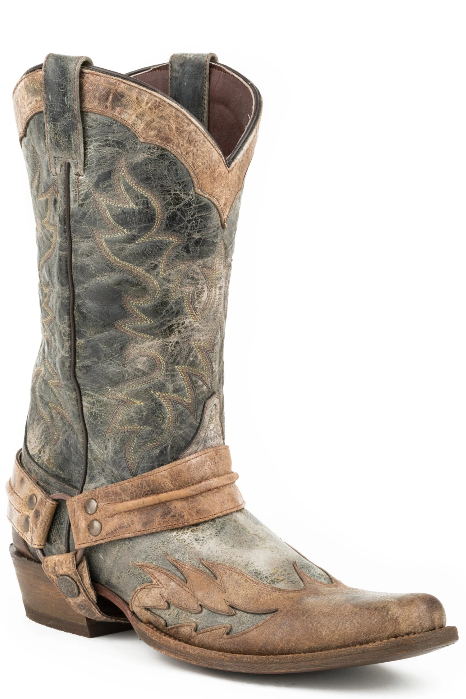 Stetson OUTLAW TOE *HARNESS *SGL WELT* 13" SHAFT 1 Stetson OUTLAW TOE *HARNESS *SGL WELT* 13" SHAFT