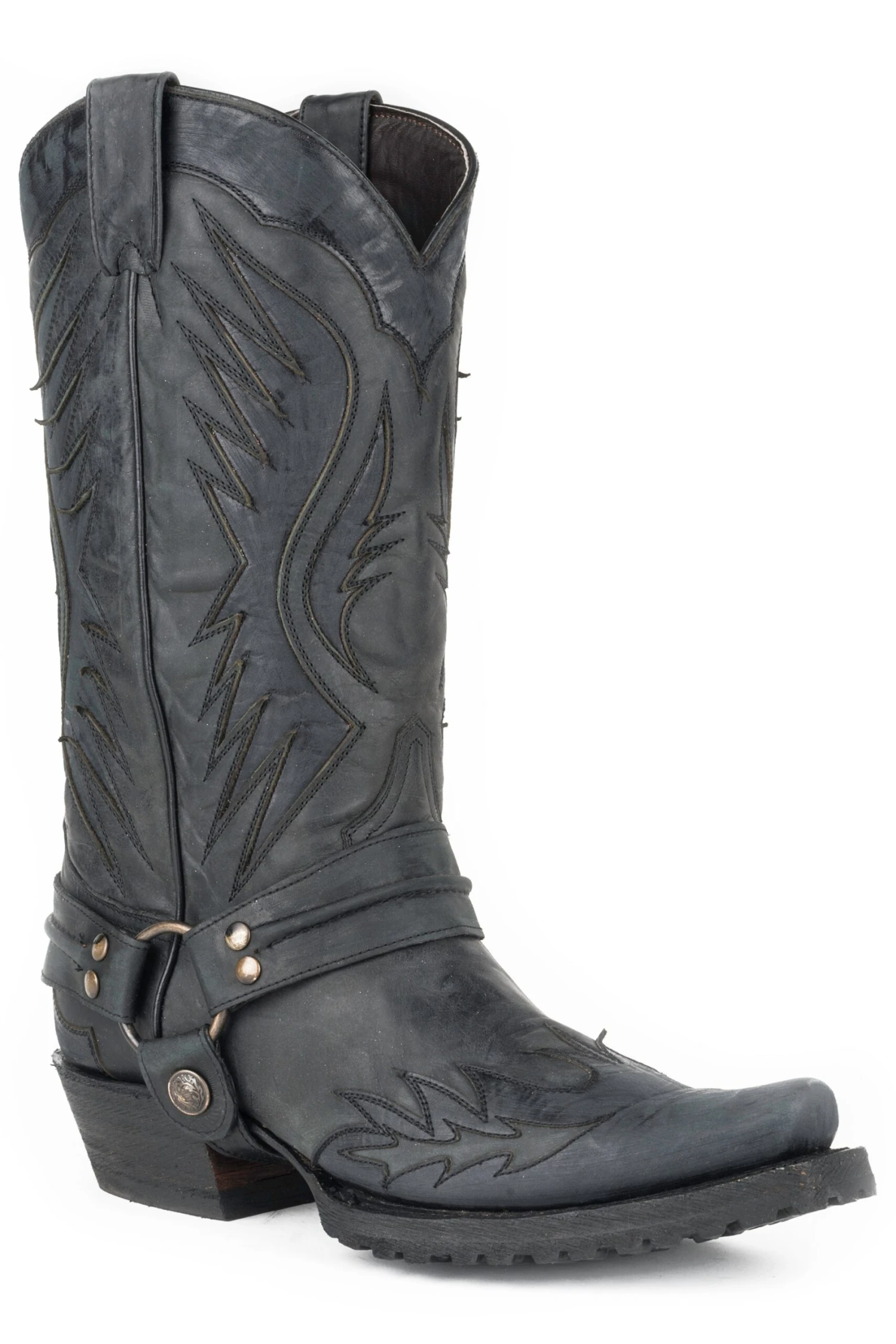 Stetson OUTLAW TOE LUG SOLE SINGLE WELT 13"SHAFT 1 Stetson OUTLAW TOE LUG SOLE SINGLE WELT 13"SHAFT