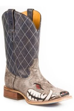 Tin Haul " Wild Boar" Square Toe Boot 6 Tin Haul " Wild Boar" Square Toe Boot -Stetson Clothing Shop 1402000070202d