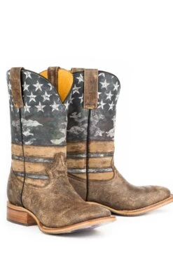 Tin Haul "Freedom" Square Toe Boot -Stetson Clothing Shop 1402000070220c