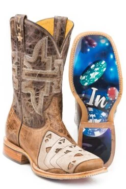 Tin Haul "High Roller" Square Toe Boot