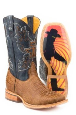 Tin Haul "A-Maze-In" Square Toe Boot