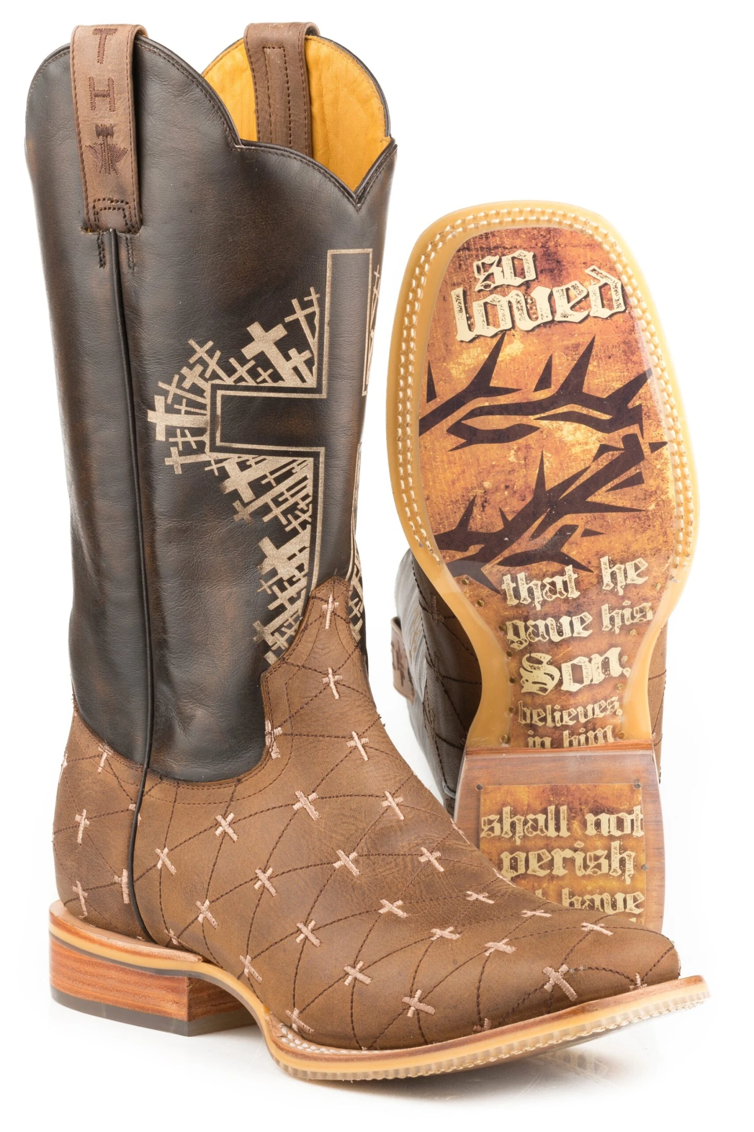 Tin Haul "The Gospel" Square Toe Boot 1 Tin Haul "The Gospel" Square Toe Boot