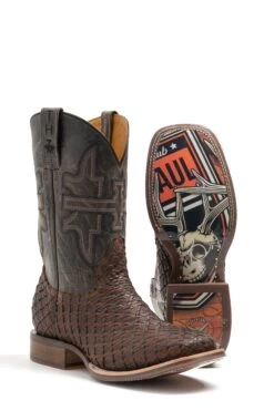 Tin Haul "Son Of A Buck" Square Toe Boot